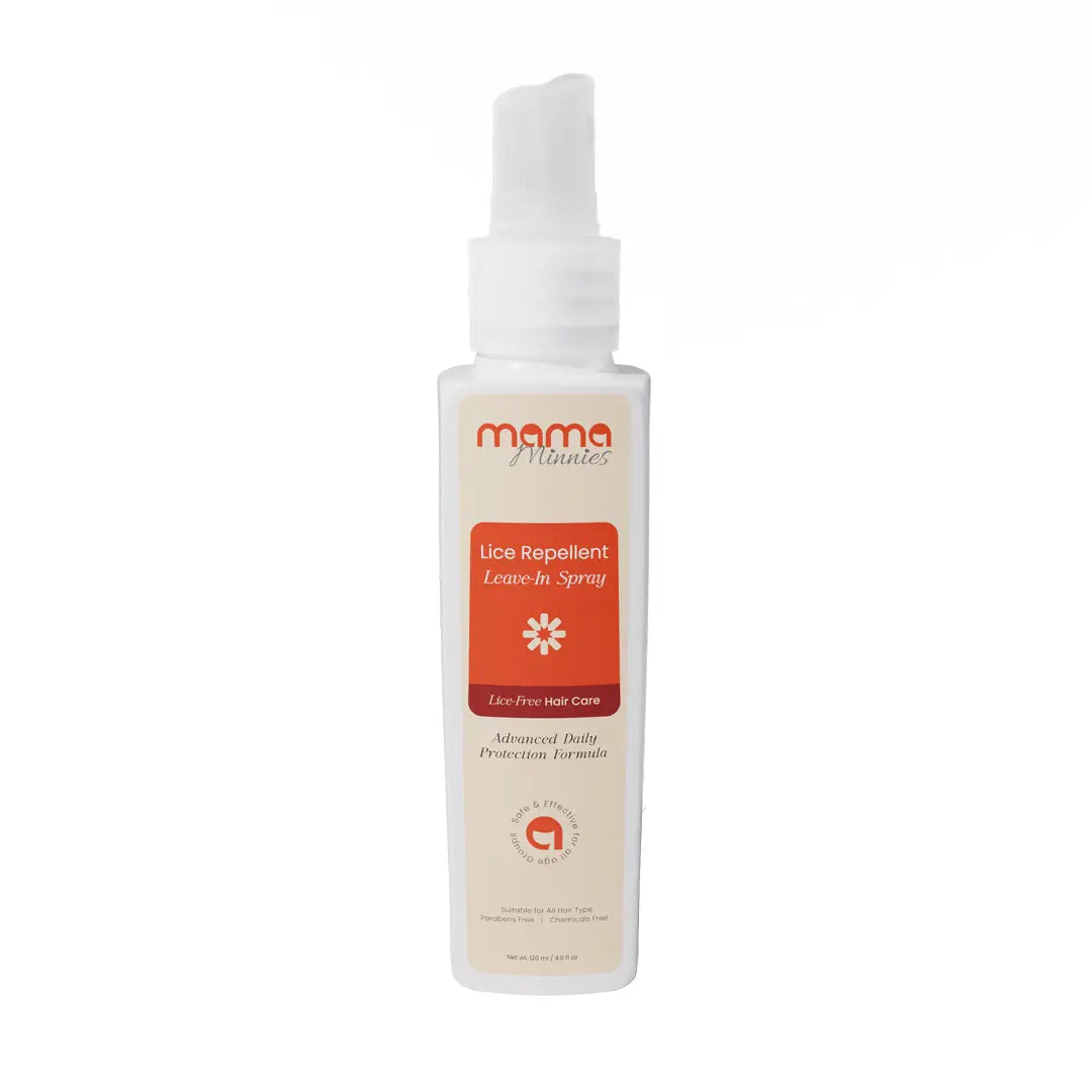 mama minnies lice repellent leave in spray